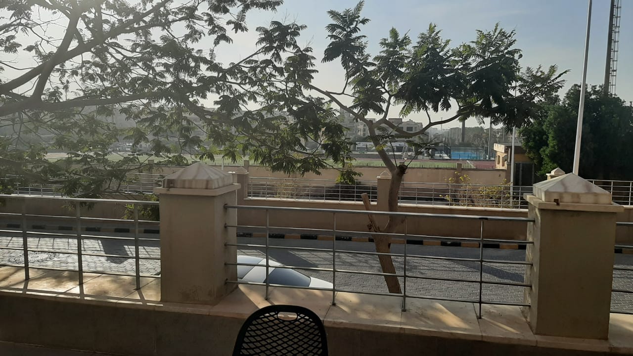 Apartment for sale with garden in New Cairo with over looking Zahoor club